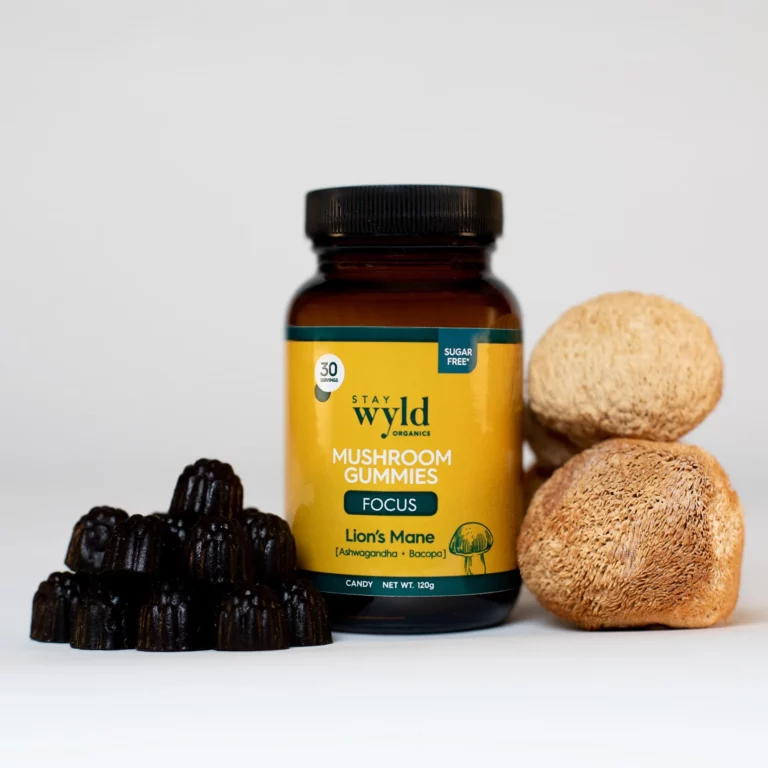Stay Wyld Organics – Lion’s Mane Mushroom Gummies Edibles